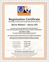 ISO Certificate